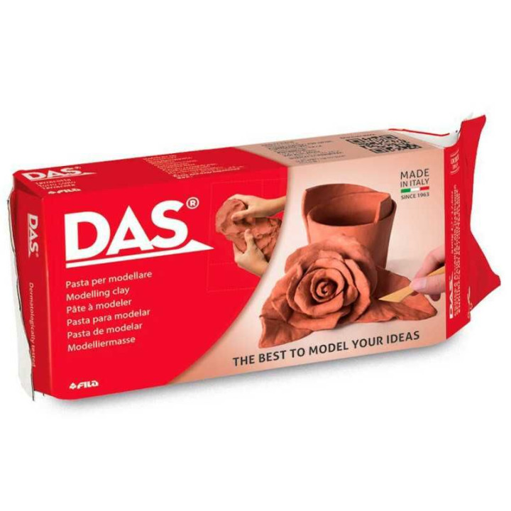 Modelovacia hlina DAS Terracota(tehlová) - 500gr.