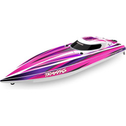 Hbitý a obratný RC model lodi Traxxas Disruptor s délkou 26" a rychlostí až 64 km/h. Odolný trup Deep-V z ABS, výkonný střídavý pohon 4S a duální vodní chlazení. Nová funkce Rapid Right s okamžitým otočením pomocí hybnosti motoru. Bezsponkový...