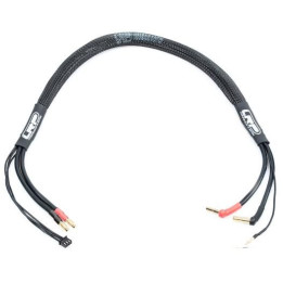 Nabíjecí kabel 60cm 2S LiPo HARDCASE z G4 na P4/5 včetně balančního konekt. XH