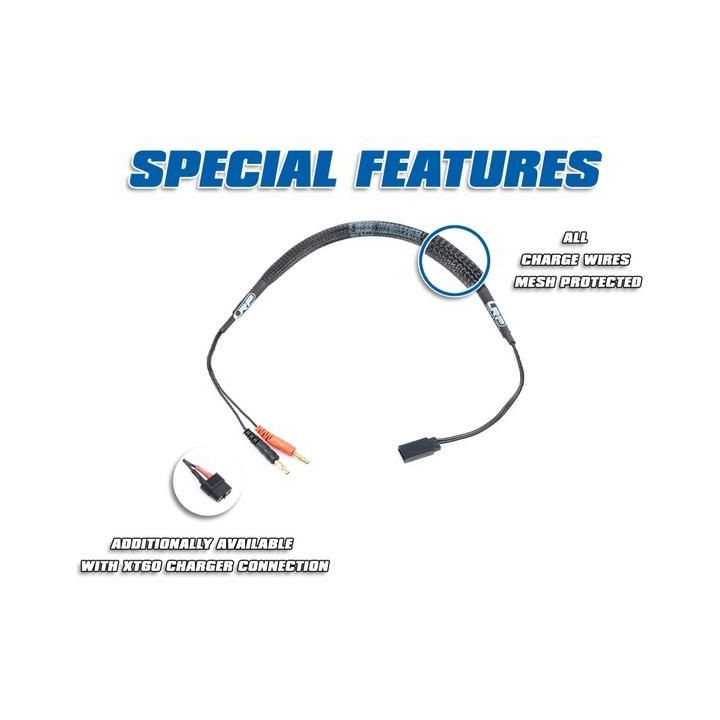 Nabíjecí kabel 50cm z G4 na BEC konektor