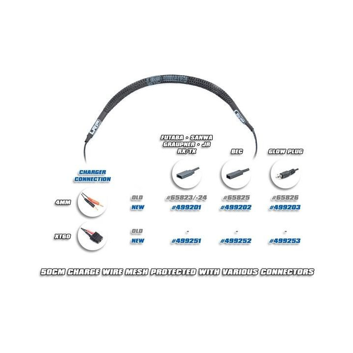 Nabíjecí kabel 50cm z G4 na žhavící koncovky a žhavítka