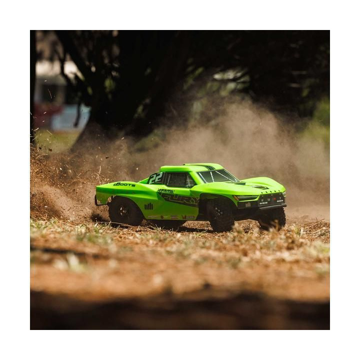 Arrma Fury Mega 550 1:10 RTR zelená
