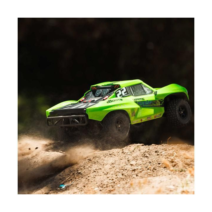 Arrma Fury Mega 550 1:10 RTR zelená
