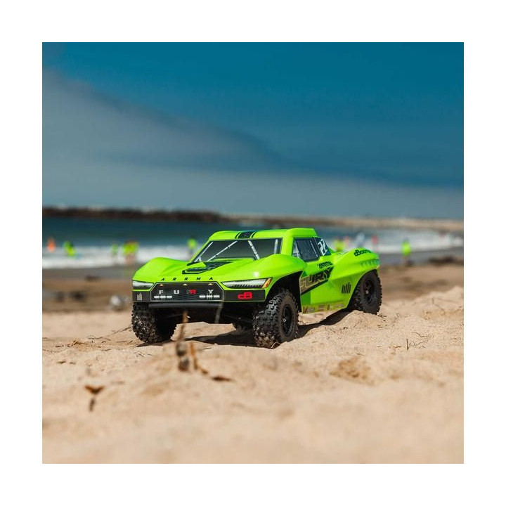 Arrma Fury Mega 550 1:10 RTR zelená