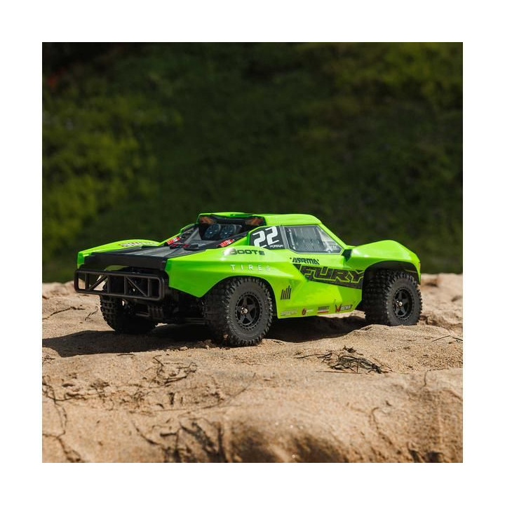 Arrma Fury Mega 550 1:10 RTR zelená