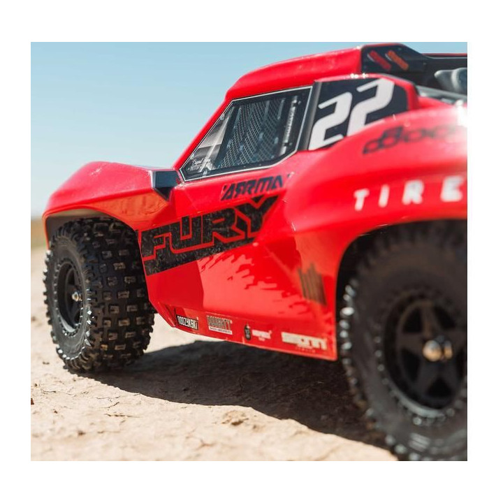 Arrma Fury Mega 550 1:10 RTR červená