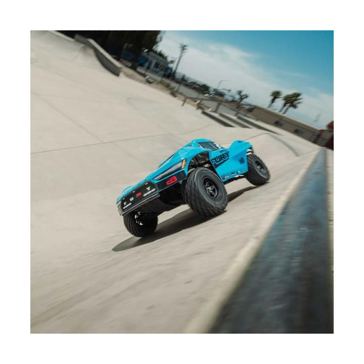 Arrma Fury Mega 550 1:10 RTR modrá