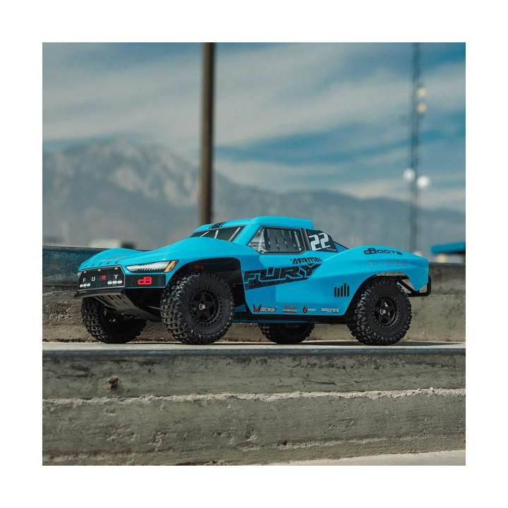 Arrma Fury Mega 550 1:10 RTR modrá