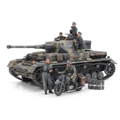 Tamiya 25209 Pz.IV.G & Motorcycle EF 1/35