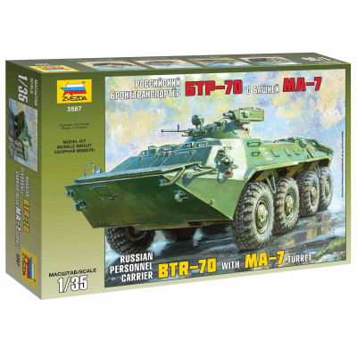Model Kit military 3587 - BTR-70 with MA-7 Turret (1:35)