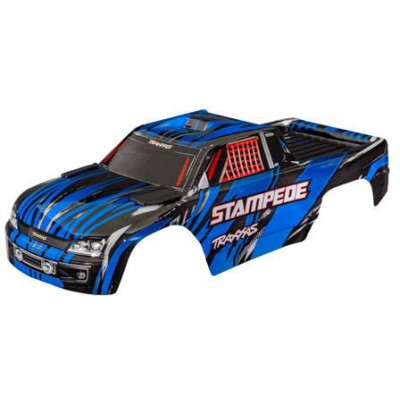 Traxxas karosérie Stampede modrá (bezsponková)