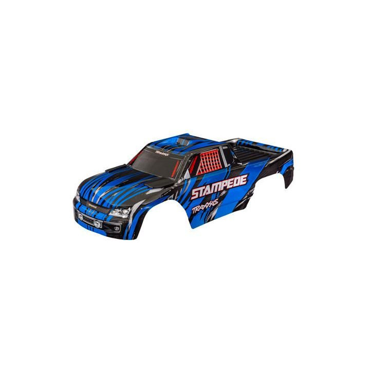 Traxxas karosérie Stampede modrá (bezsponková)