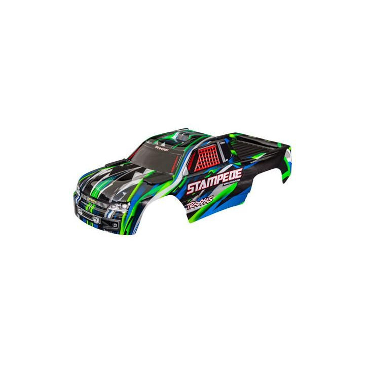 Traxxas karosérie Stampede zelená (bezsponková)