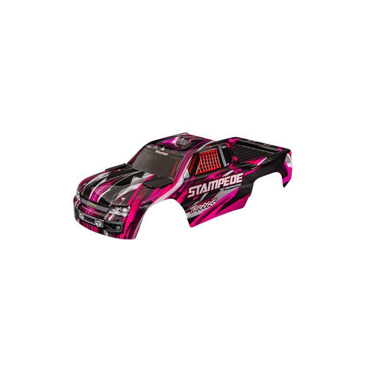 Traxxas karosérie Stampede ružová (bezsponková)