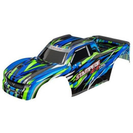 Traxxas karosérie Stampede 4X4 VXL zelená (bezsponková)