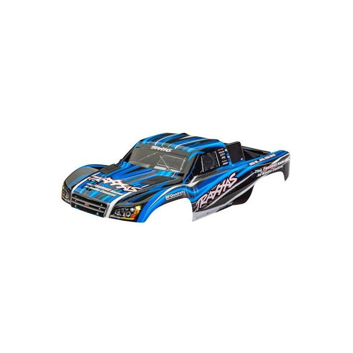 Traxxas karosérie Slash 1:10 modrá bezsponková