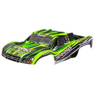 Traxxas karosérie Slash 1:10 zelená bezsponková