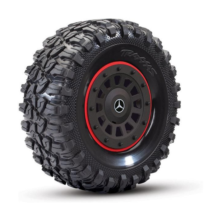 Traxxas TRX-6 Mercedes G 63 6x6 1:10 RTR stříbrný