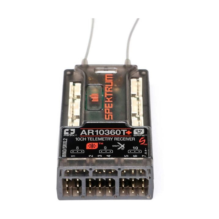 Spektrum přijímač AR10360T+ 10CH AS3X+ s telemetrií