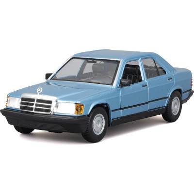 Bburago Mercedes-Benz 190E 1987 diamantová modrá