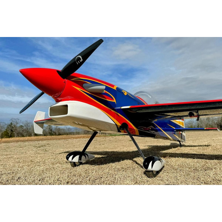 88" Raven - Červená/Modrá 2,24m