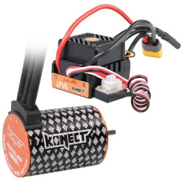 COMBO BRUSHLESS 60A WP + 4P 3650SL 4600KV motor