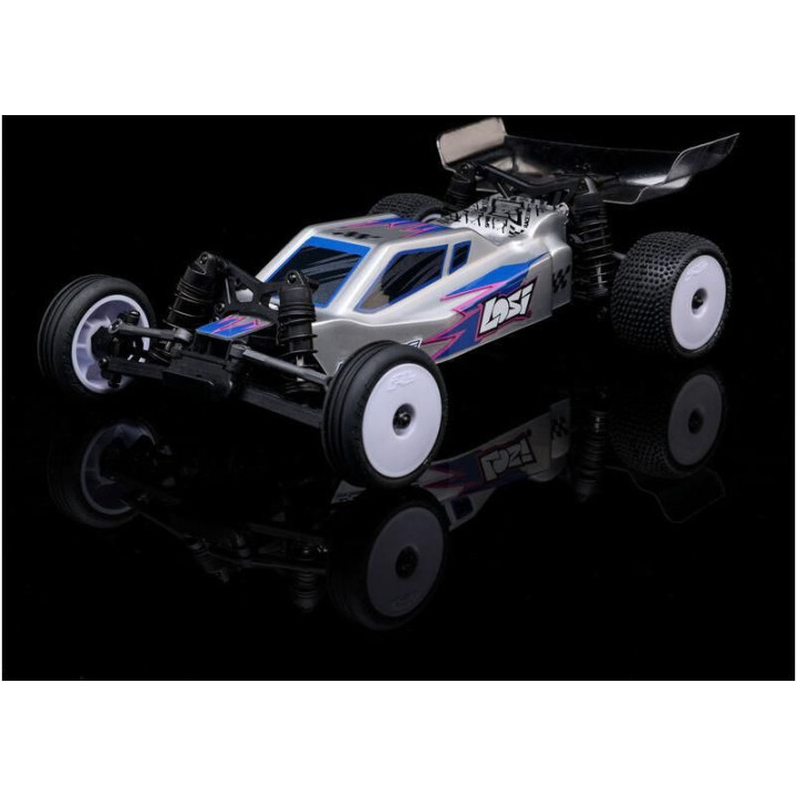 Losi Micro-B 1:24 RTR stříbrná