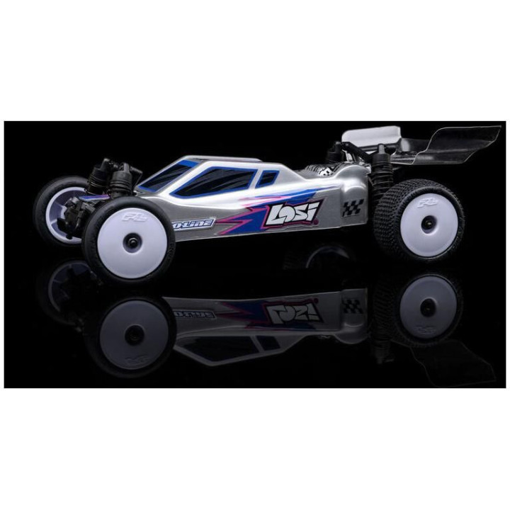 Losi Micro-B 1:24 RTR stříbrná