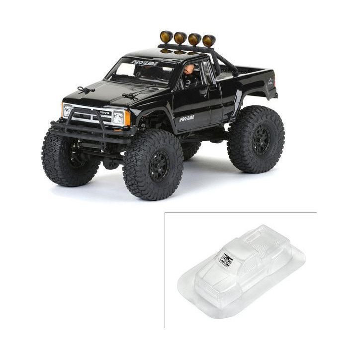 Pro-Line karosérie 1985 Toyota HiLux SR5 čirá: SCX24