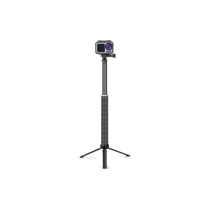 0.9m Carbon Fiber Selfie Stick & Aluminium Alloy Tripod (Telesin)