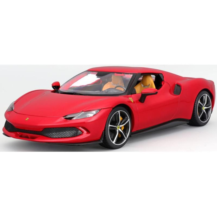 Bburago Ferrari 296 GTB 1:18 červená