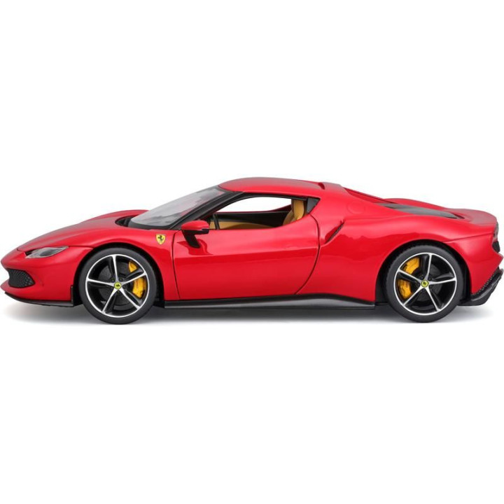 Bburago Ferrari 296 GTB 1:18 červená