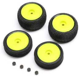 Losi kola s pneu žlutý disk (4): Micro-B