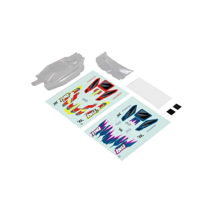 Losi karosérie, křídlo nenabarvené: Micro-B