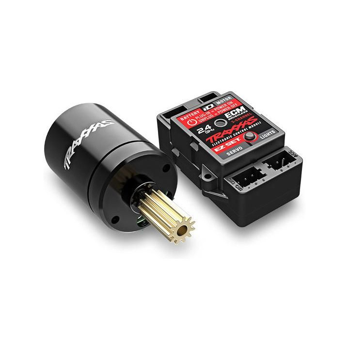 Traxxas motor střídavý 3350 Kv, střídavá říd. jednotka ECM: TRX-4M