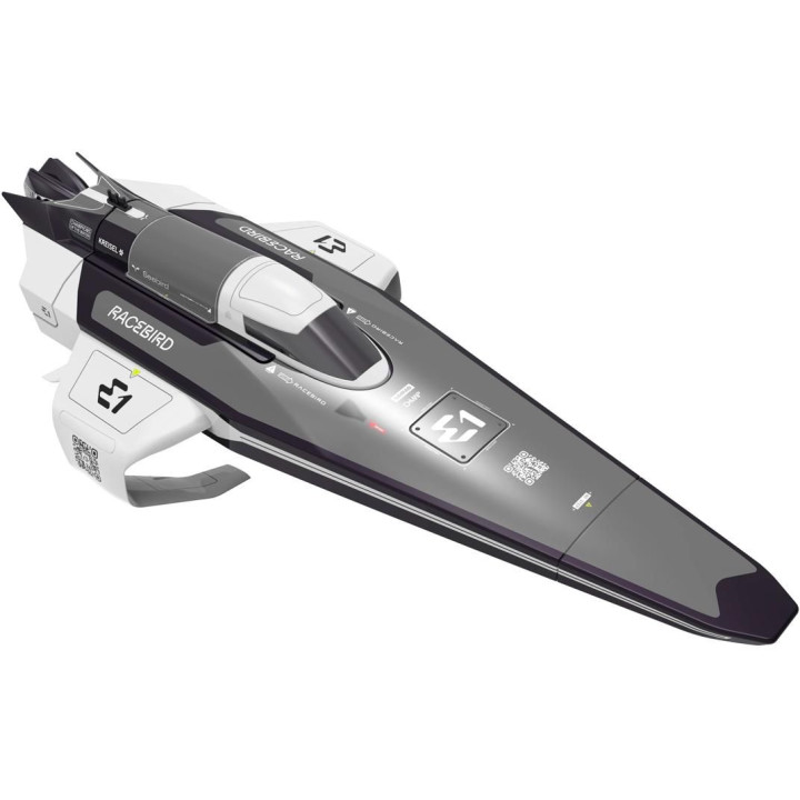 E1 RaceBird Lite RC Hydrofoil Boat 2.4GHz RTR - Bílá
