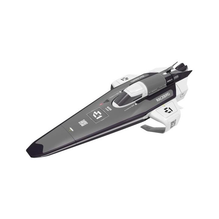 E1 RaceBird Lite RC Hydrofoil Boat 2.4GHz RTR - Bílá