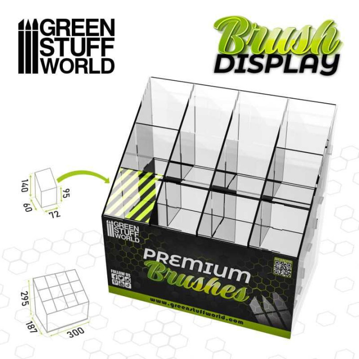 Brush Display Rack - LITE / Stojan na štetce - LITE