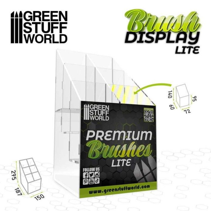 Brush Display Rack - LITE / Stojan na štetce - LITE