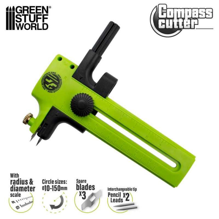 Compass cutter / Kompasový rezač kruhov