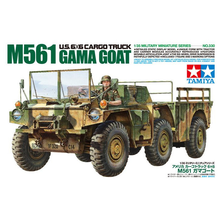 Tamiya 35330 M561 Gama Goat US 6x6 Cargo Truck 1:35