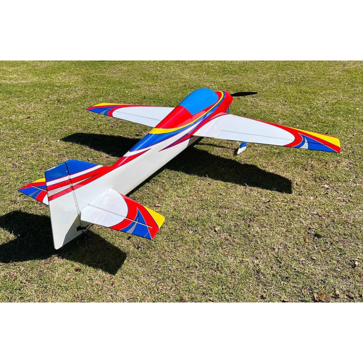 73,5" 2M Vanquish V2 - Červená/Bílá/Žlutá 1,87m