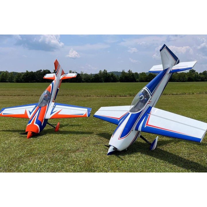 104" Extra 260 - Modrá/Bílá 2,64m