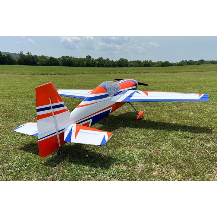 104" Extra 260 - Oranžová/Modrá 2,64m