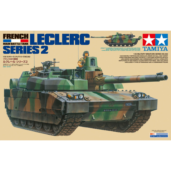 Tamiya 35362 French Leclerc Series 2 1:35