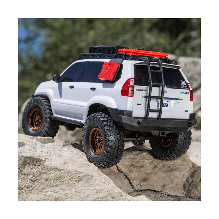 Axial SCX24 Lexus GX 470 1:24 4WD RTR stříbrný