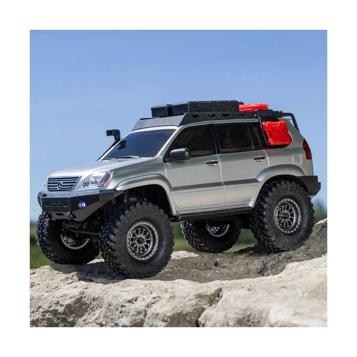 Axial SCX24 Lexus GX 470 1:24 4WD RTR stříbrný