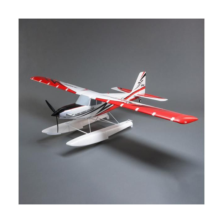 E-flite Turbo Timber Evolution 1.5m BNF Basic, plováky