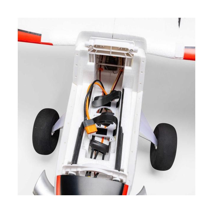 E-flite Turbo Timber Evolution 1.5m BNF Basic, plováky
