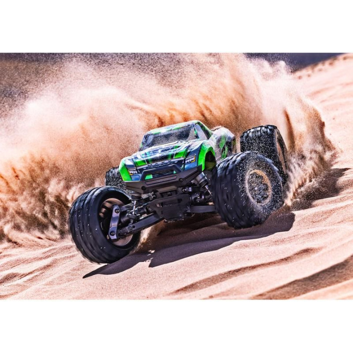 Traxxas Mini Maxx 1:12 BL-2s RTR černý
